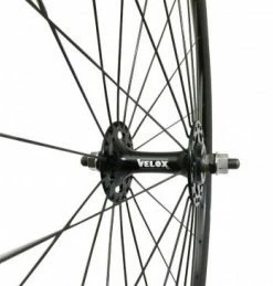 Marque Roue Route - Fixie - Piste P2R 30Mm Noir Avant -PIÈCES DE VÉLO Soldes roue route fixie piste p2r 30mm noir avant 2