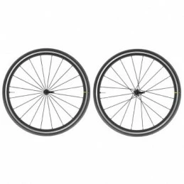 Marque Roues Route 700 Mavic Cosmic Elite Noir 11V. Compatible 10 Vitesses Shimano (Avant + Arriere) - Serie Limitee Sans Pneus - 3 Marque Roues Route 700 Mavic Cosmic Elite Noir 11V. Compatible 10 Vitesses Shimano (Avant + Arriere) - Serie Limitee Sans Pneus -