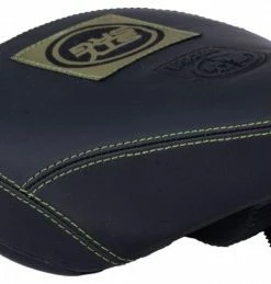 Marque Selle BMX Staystrong® Patch Mid Pivotal - Noir/Vert -PIÈCES DE VÉLO Soldes selle stay strong patch mid pivotal black green 3