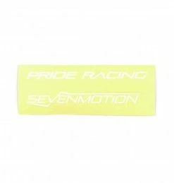 Marque Sticker Guidon Pride® Sevenmotion 7''/7,5'' - Blanc