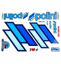 Marque Stickers Polini - 2 Planches