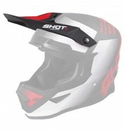 Marque Visière Shot Furious Trust Black Red Matt